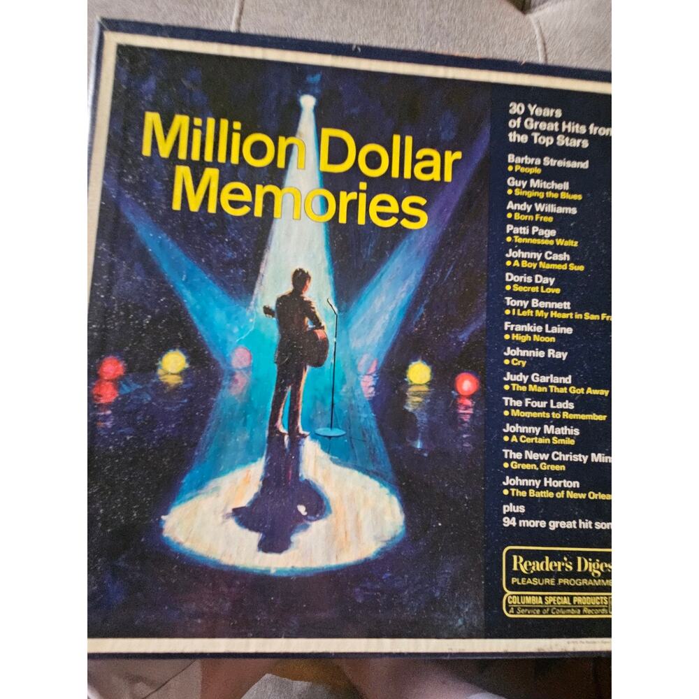 Vintage Reader’s Digest Million Dollar Memories Vinyl Record Box Set